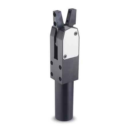 Otto Ganter Pneumatic Fastening Clamp for Centred Clamping, GN 866